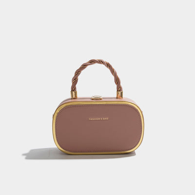 Bolso de Cadena Texturizado Minimalista de Mano - Image 2