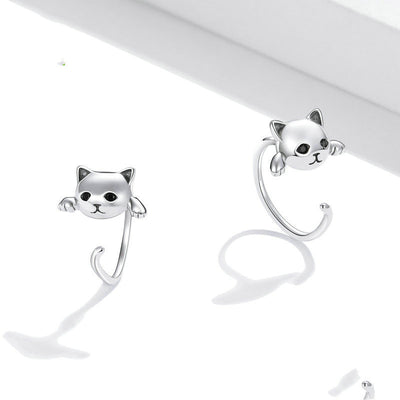 Set de Anillos Piercing Boca de Gatito Adorable - Image 3