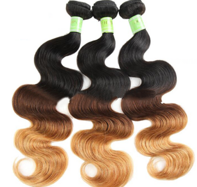 Paquete de Extensiones Onduladas Ombré T1b27 - Cabello Natural Xuchang - Image 3
