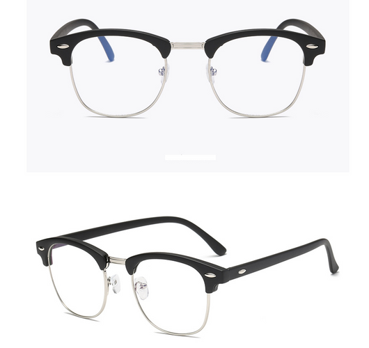 Gafas Metálicas Anti-Radiación con Cadena Trendy - Image 7