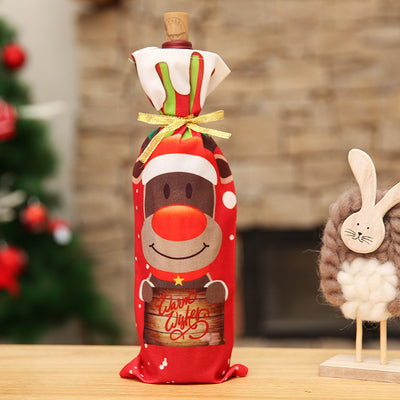 Calcetines Navideños para Botellas de Vino - Image 45