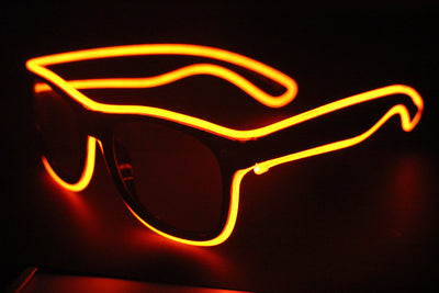 Gafas LED EL Wire 7 Colores Intermitentes - Accesorios Luminosos para Fiestas - Image 17
