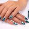 Esmalte de Uñas Espejo Plateado en Acero Inoxidable
