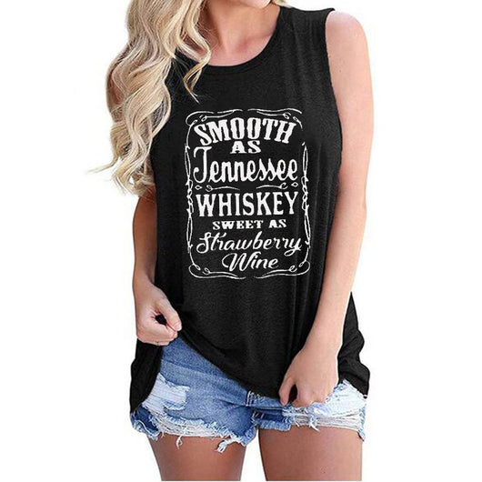 Playera sin Mangas con Estampado de Letras - Image 19