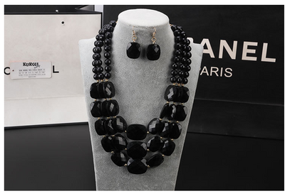 Conjunto de Joyas con Cuentas Africanas - Image 6