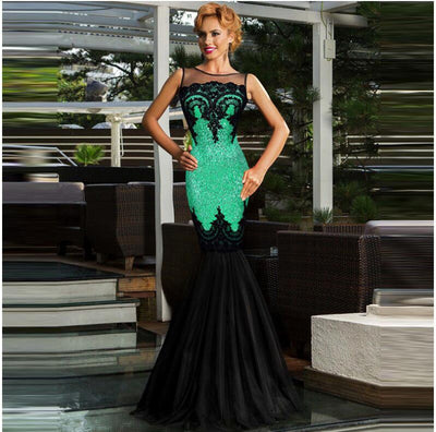 Vestido de Noche Elegante con Lentejuelas y Espalda Descubierta - Image 7