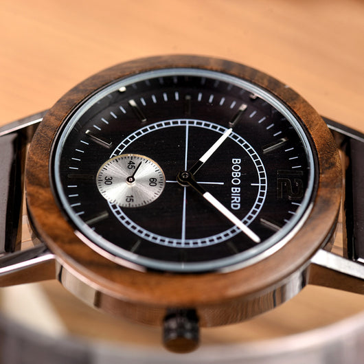 Reloj de Pareja en Madera - Image 4
