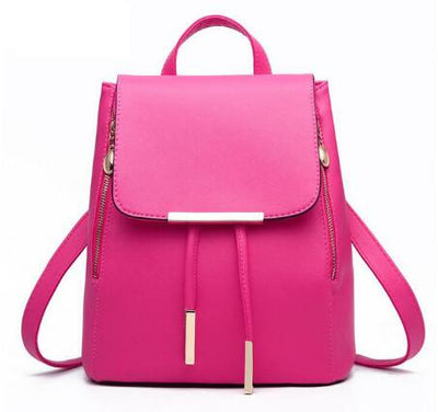Mochila Escolar de Cuero PU para Adolescentes - Diseño Herald Fashion con Asa Superior - Image 18