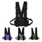 Chaleco Mochila Hip-Hop Multicolor con Bolsillos Funcionales