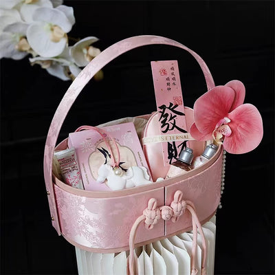 Maceta Decorativa Estilo Nacional con Diseño Floral y Empaque Premium - Image 10