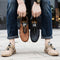 Zapatos Casuales de Cuero para Hombre - Diseño Transpirable y Versátil