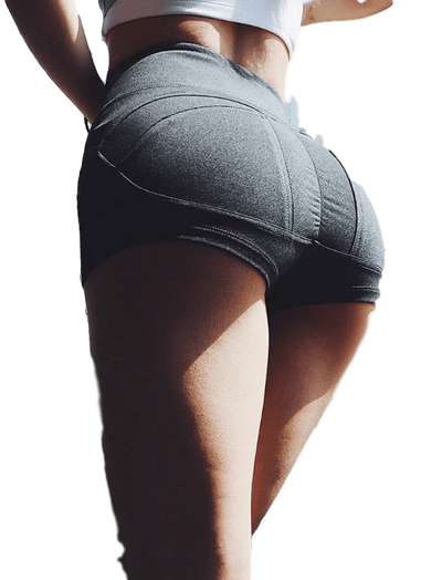 Shorts Deportivos Ajustados Cintura Alta con Efecto Push Up para Mujer - Image 4