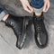 Botas Martin de Plataforma para Hombre - Estilo Motociclista