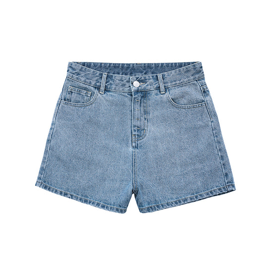 Shorts de Mezclilla Casual Holgados para Pareja - Image 3