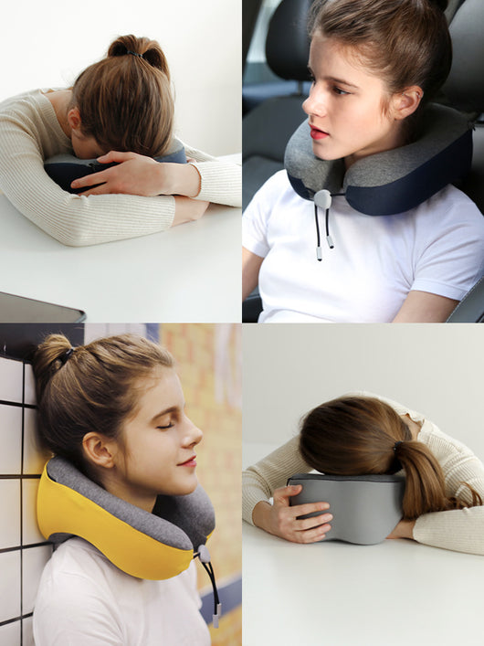 Almohada de Espuma Viscoelástica en Forma de U - Image 3