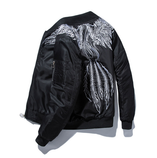 Chaqueta Bomber Harajuku Yokosuka con Bordados - Estilo Urbano Juvenil - Image 5
