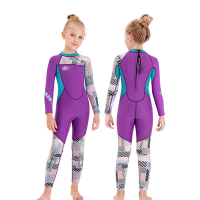 Traje de Baño Térmico de Una Pieza para Niñas - Image 4