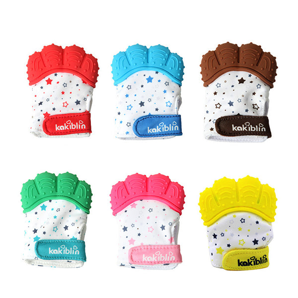 Guantes Mordedores para Bebés - Alivia la Dentición de Molares