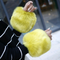 Guantes con Puños de Piel Sintética - Mangas Térmicas Impermeables