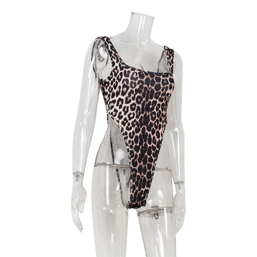 Jumpsuit Leopardo Sexy con Tirantes para Mujer - Diseño Street - Image 8