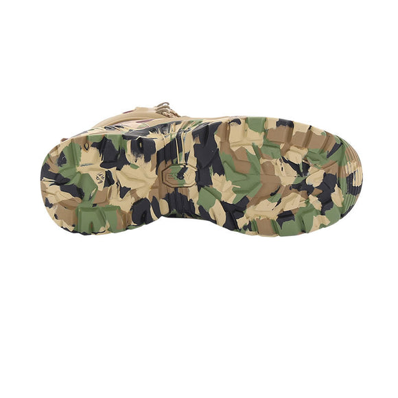 Botas de Senderismo Camufladas Altas para Hombre con Aislamiento Térmico