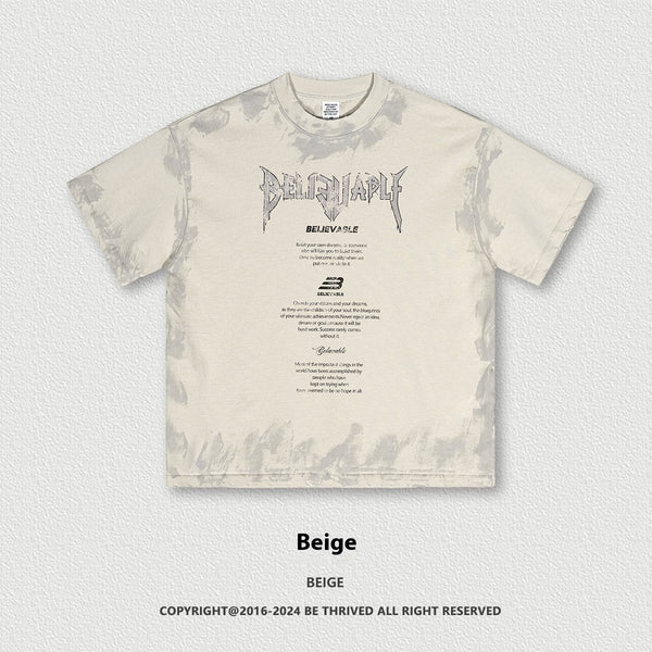 Playera de Carreras con Letras para Hombre - Image 2