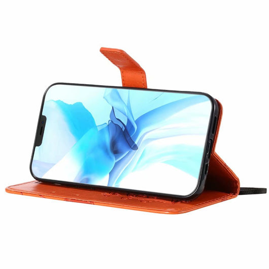Funda de Cuero para Teléfono con Mariposa Prensada - Image 90
