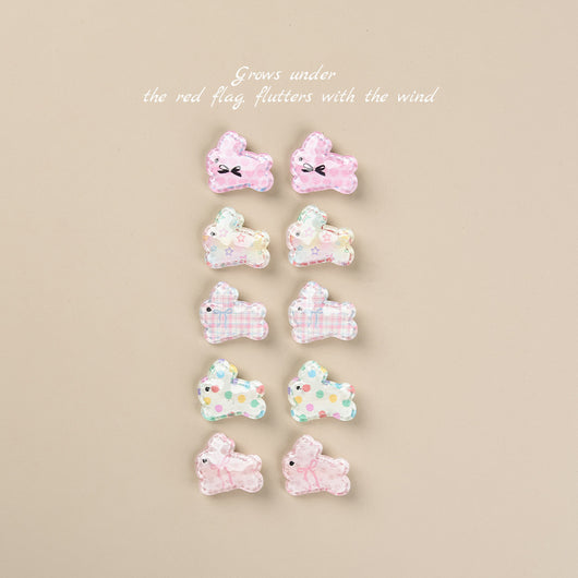 Clips y Diademas Infantiles Conejo y Pato - Diseño Adorable - Image 34