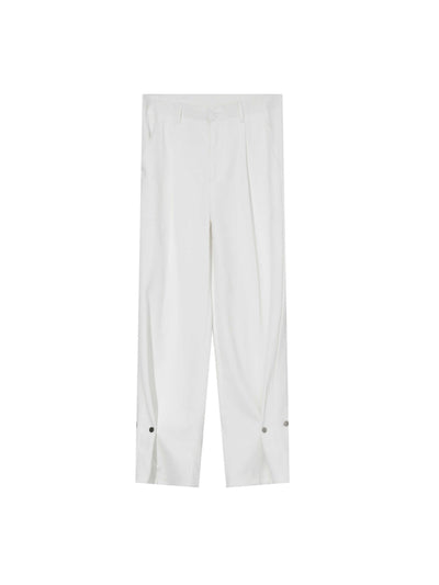 Pantalones de Vestir con Botones Metálicos de Diseño Exclusivo - Image 4