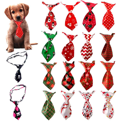 Corbata Festiva para Mascotas - Accesorios Navideños y Halloween para Gatos y Perros - Image 19