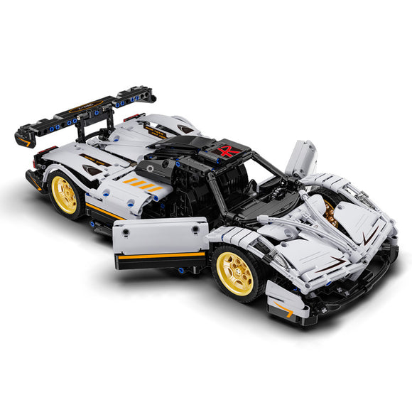 Modelo de Construcción Auto Deportivo Azul Phantom