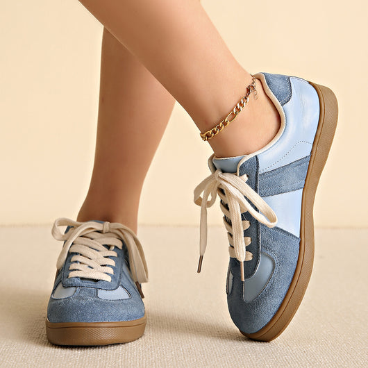 Zapatillas Deportivas Retro Clásicas con Cordones y Punta Redonda - Image 16