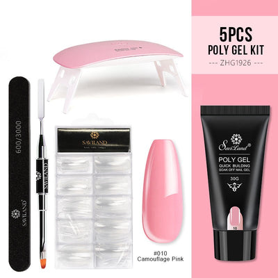 Kit de Gel Acrílico Rápido con Cristal para Uñas - Image 17