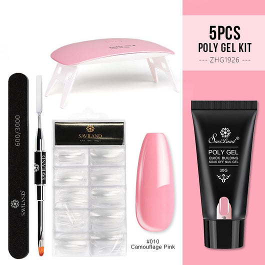 Kit de Gel Acrílico Rápido con Cristal para Uñas - Image 17