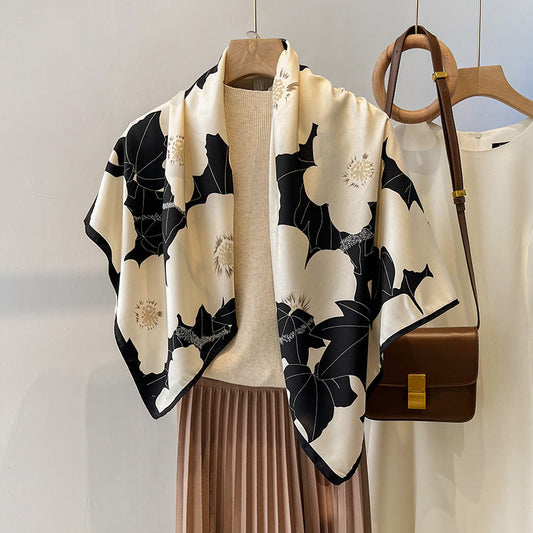 Pañoleta Cuadrada Primavera - Foulard Ligero Versátil