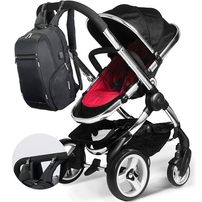 Mochila Maternal Multifunción con Carga USB - Bolso Organizador de Gran Capacidad - Image 3