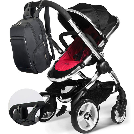 Mochila Maternal Multifunción con Carga USB - Bolso Organizador de Gran Capacidad - Image 3