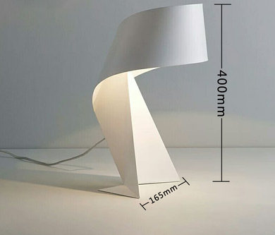 Lámpara Origami Blanco y Negro - Diseño Minimalista de Estudio - Image 7