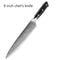 Cuchillo Chef Damasco Acero Inoxidable Estilo Occidental