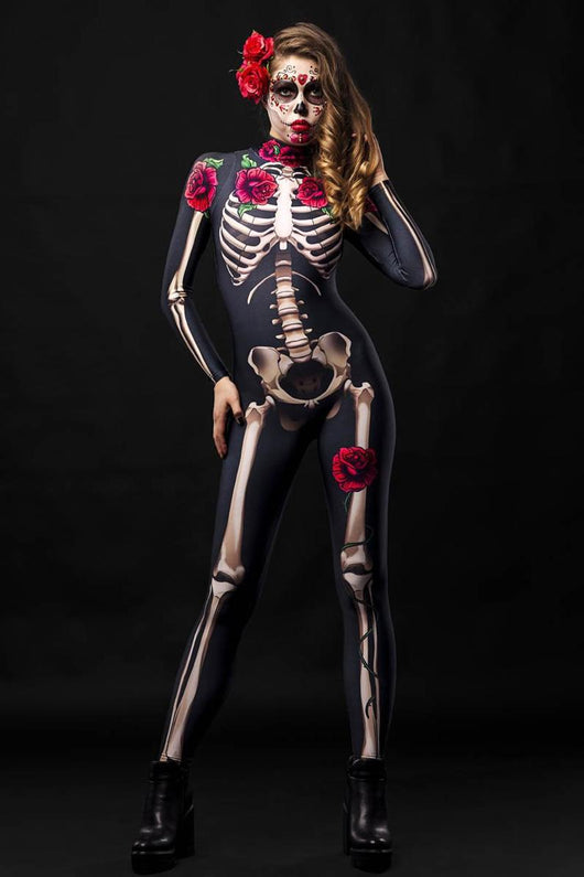 Mono Calavera Rosa con Esqueleto - Image 4
