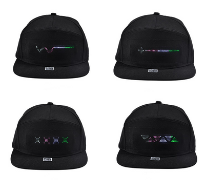 Gorra LED con Pantalla Digital - Image 3