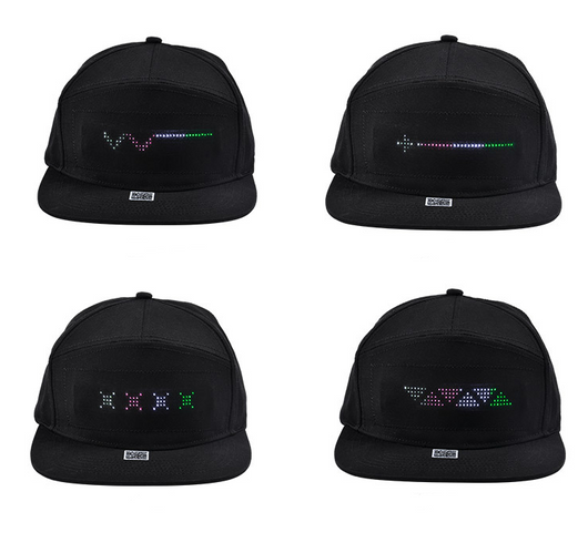 Gorra LED con Pantalla Digital - Image 3