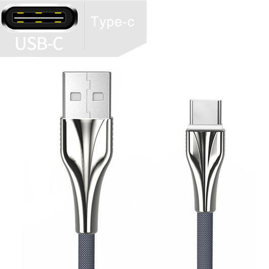 Cable de Datos Trenzado de Aleación de Aluminio para Móvil - Image 9