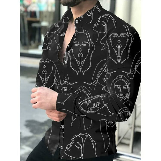 Camisa Casual Slim Fit Estampada para Hombre - Image 15