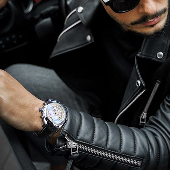 Reloj Deportivo Impermeable para Hombre con Seis Funciones
