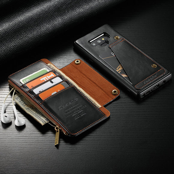 Funda Tipo Flip de Cuero para Teléfono