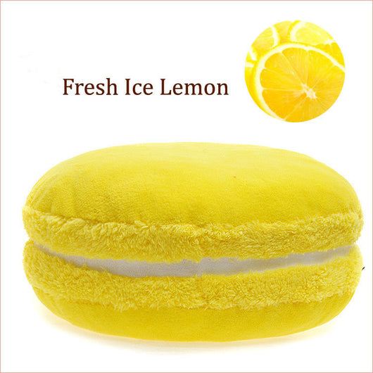 Almohada Decorativa Redonda Diseño Macaron Francés - Image 43