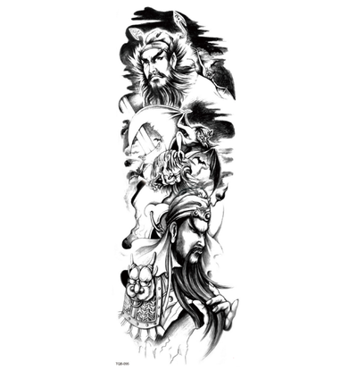 Tatuaje Temporal Impermeable de Brazo Completo - Image 14