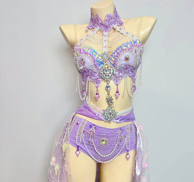 Vestido Mágico de Organza Iridiscente - Estilo Vacacional Zixia - Image 10