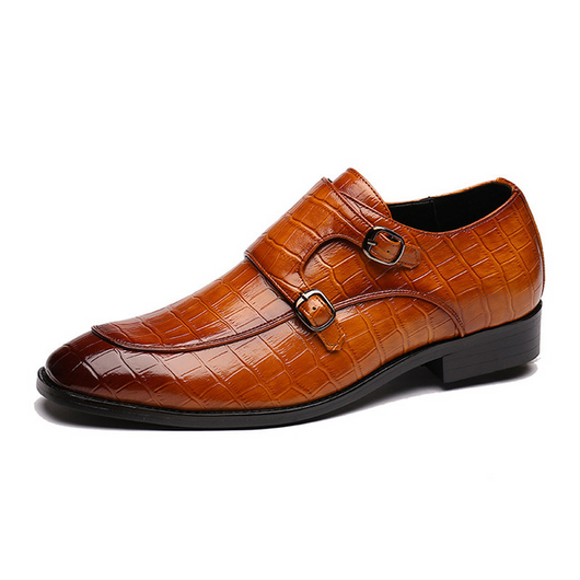 Zapatos de cuero puntiagudos para negocios - Image 14